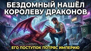Бездомный спас умирающую Королеву Драконов в мусорном отсеке — и потряс империю | HFY