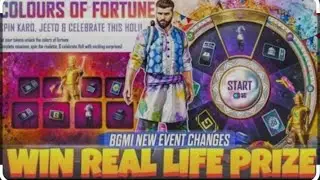 FINALLY😍 BGMI FREE HOLI SPIN IS HERE - FREE 10000 AG CURRENCY IN BGMI-UNLIMITED FREE AG #viralvideo