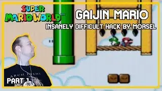 Gaijin Mario - Insanely Difficult Hack (SMW Kaizo) [Part 1]
