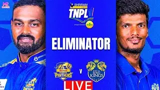 Lyca Kovai Kings vs Madurai Panthers | Eliminator | LKK vs SMP | TNPL| Live Scores