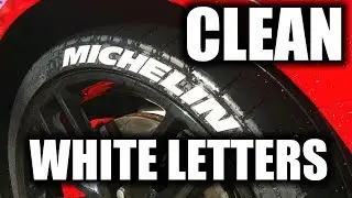 How To Clean White Tire Letters | Easy And Simple | Fast Method
