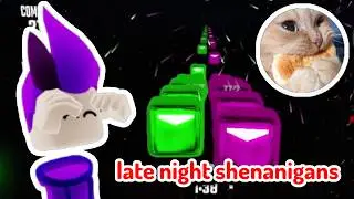 late night beat saber multi shenanigans w/ @HungieCatto