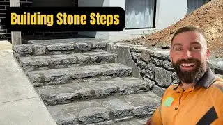Jaw-Dropping Stone Staircase Transformation!