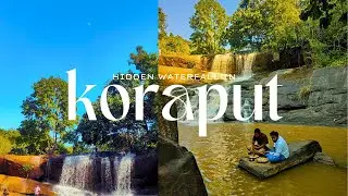 A Water Crossing to a Hidden Waterfall in Koraput