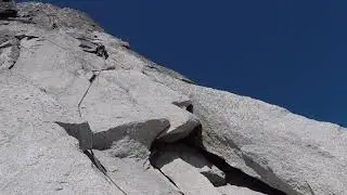 5.8- North East Ridge IV of Bugaboo Spire (Pitch 1 - Bugaboo Provincial Park, British Columbia)