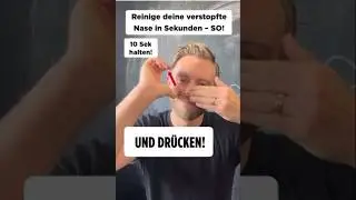 🔔✅Nase frei mit nur einem Griff😂 #shorts #lustigevideos #funnyshorts #funny #shortvideo #viral