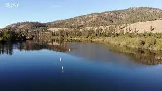 DRONY FLYING OVER  [4K]   SPOKANE  Film + Music