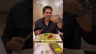 Appetizer Etiquette | How to Eat It Right | Chutney Kaise khaye #ytshorts #food #viral #ytshorts