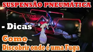 DICAS - COMO DESCOBRIR ONDE É UMA FUGA - #drmsuspensions #famíliadrmsuspensions