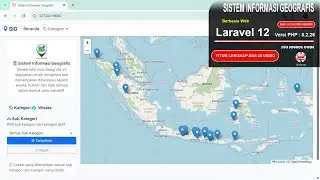 Aplikasi Sistem Informasi Geografis (SIG) Web GIS | Peta Interaktif & Analisis Lokasi