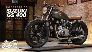 Suzuki GS400 brat custom от Roosters CC