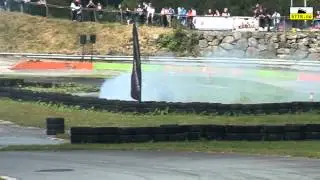 Smygen - Drifting NM Bergen 2015 - Warmup & Qual - Opel Omega V8