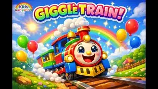Giggle Train 🚂 | Fun Giggle & Laughing Song for Kids | Nursery Rhyme | Kids Songsnith