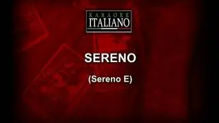 Sereno Es🔥  Drupi (Version Karaoke) 🎤  Éxito Italiano en Español