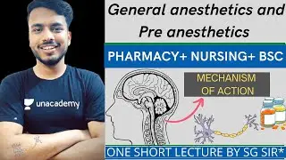 general anesthetics and pre anesthetics || general anesthesia || general anesthesia procedure #sgsir