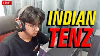 🔴INDIAN TENZ MORNING IMMORTAL PUSH💖| VALORANT LIVE #valorantindia #immortal #facecam
