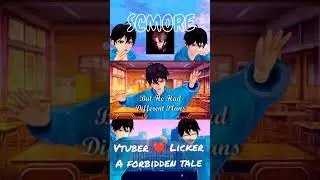 VTUBER & LICKER A FORBIDDEN LOVE STORY!!! ( Resident Evil 2 Remake ) #shorts