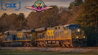 Aberdeen Carolina & Western Chasing! Horn Shows (SAAHC & Jingle Bells), CSX, Passenger train & More!