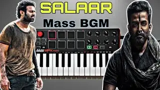 Salaar Mass BGM | Piano Cover By Kalyan Allu | Prabhas | Prithviraj | Ravi Basrur |Prashanth Neel