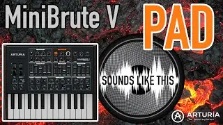 Arturia MiniBrute V | PAD Sounds Like This