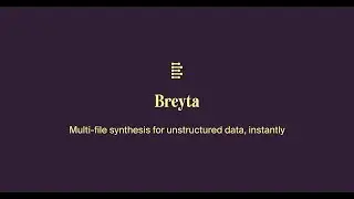 Get instant synthesis of multiple files with unstructured data with Breyta's AI assistant