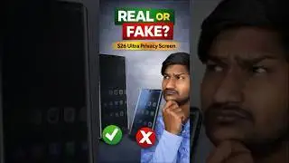 Samsung S26 Ultra Privacy Screen?Real Or Fake?Samung S26 Ultra Lo Privacy Screen  Design Chestunara?