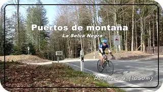 Puerto de montaña de la selva negra (1005m desnivel). Hornisgrinde . Reto ciclismo