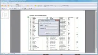 How to extract data from PDF to CSV on Windows OS by using A PDF to Excel