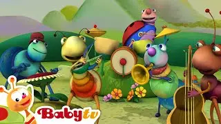 African Music with the Big Bugs Band | Music & Songs for Kids 🎵 | Cartoons @BabyTV​