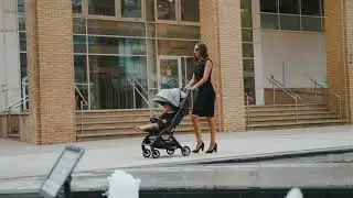 Discover Aura. The New Super Compact Auto-Folding Stroller - By Venture