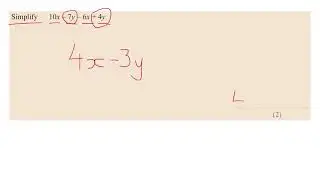 Вопросы к экзамену GCSE по математике Edexcel Foundation Tier (выполнение заданий на подобие член...