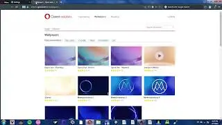 how to get animated wallpapers on opera