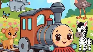Happy Train Song For Kids video.Ak Train Ka Gana child Ka Liea, 🎂😃