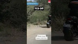 2023 Yamaha FZ-X traction control test #shorts