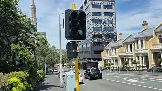 1990s Aldridge Incandescent (Mod. Aldridge LED) Traction Lifts | Moray Pl & Stuart St, Dunedin