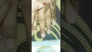 simple unique style mehndi design❤#mehndi#mehndidesign#mehndi#hennadesign#henna#youtubeshorts#love