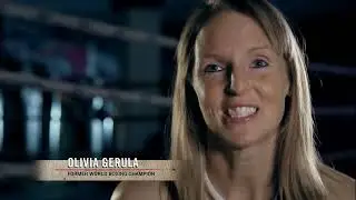 Olivia Gerula has been boxing professionally for 26 years, and still boxing!