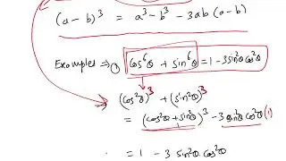 Cubic equation identities in maths
