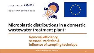 Microplastic distributions in a domestic wastewater treatment plant: Evaluation of sampling methods