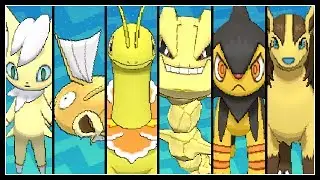 FULL SHINY GOLD POKEMON TEAM!
