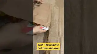 Non Toxic Rattle Set from Amazon #sale #unboxing #amazon #babycare #baby #toys #onlineshopping