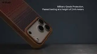 Pitaka MagEZ Case Pro 5 - Pitaka Sunset Aramid ProGuard Case for iPhone 17 Pro