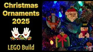 LEGO Christmas Ornaments - Happy Hands Builders