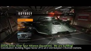🚀 Elite Dangerous Odyssey &ndash; Episode 368 | Farming Jameson for Data with Fleet Carrier | [OISA]