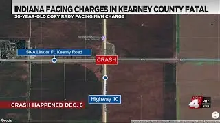 Indiana man facing motor vehicle homicide in Kearney County crash