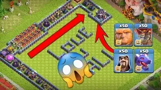Clash of clans ||  ultimate base who can destroy this base,