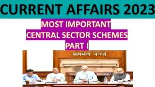 GOVERNMENT SCHEMES 2023 WITH LATEST UPDATES I 2022-2023 CURRENT AFFAIRS #currentaffairs#sbipo#exam