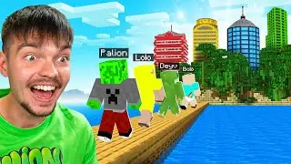 Zbudowałem z PRZYJACI&Oacute;ŁMI NOWE PALIONOWO w Minecraft!