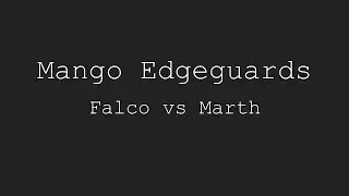 Mango edgeguarding Marth with Falco