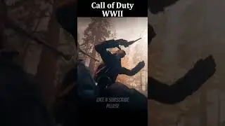 Lt. Turner shot by a Nazi Commander.. #action #callofduty #actionclips